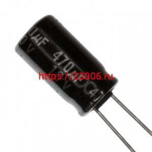 10V 470uF Конденсатор YAGEO 10V 470uF Конденсатор YAGEO