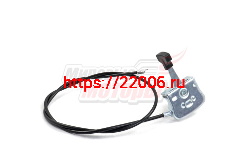 Трос газа МБ в сборе с ручкой (металл) (1170*1110)