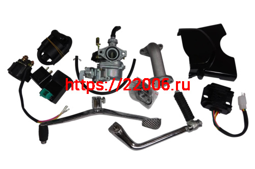 Двигатель 4т. 125 (120) см3 (1P52) Storm (черный) - горизонтальный, тюнинг, круговая КПП фото 7 Двигатель 4т. 125 (120) см3 (1P52) Storm (черный) - горизонтальный, тюнинг, круговая КПП фото 7