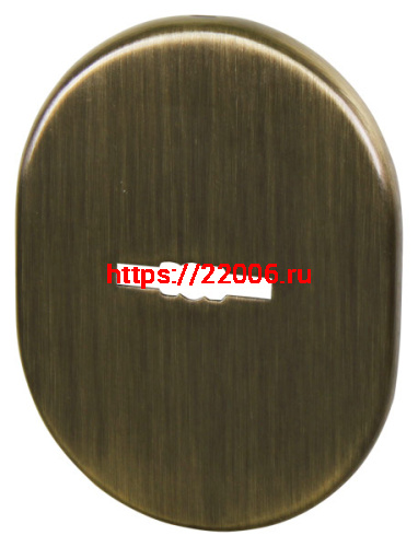 Накладка Fuaro (Фуаро) на сувальдный замок ESC.S.SF/OV.475 (ESC 475) AB зелёная бронза Накладка Fuaro (Фуаро) на сувальдный замок ESC.S.SF/OV.475 (ESC 475) AB зелёная бронза