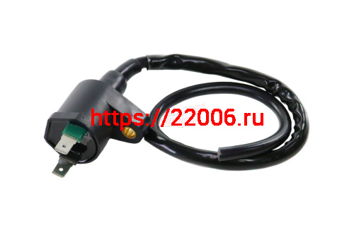 Катушка зажигания (FT50QT-4,-10,-18), Dio50, Lead50/90 (малая 2 конт.) Катушка зажигания (FT50QT-4,-10,-18), Dio50, Lead50/90 (малая 2 конт.)