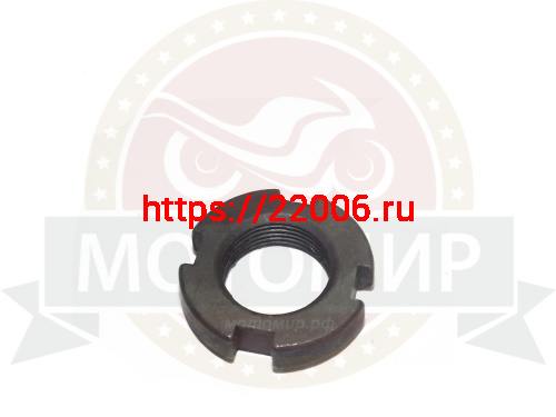Гайка коленвала CG125-200 (HUNTER) (М16*1мм) стопорная фото 2 Гайка коленвала CG125-200 (HUNTER) (М16*1мм) стопорная фото 2