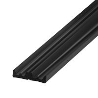 Самоклеящийся Trelleborg (Треллеборг) уплотнитель, профиль К-LIST (Е) 9x4 мм, черный (бобина 100 м)