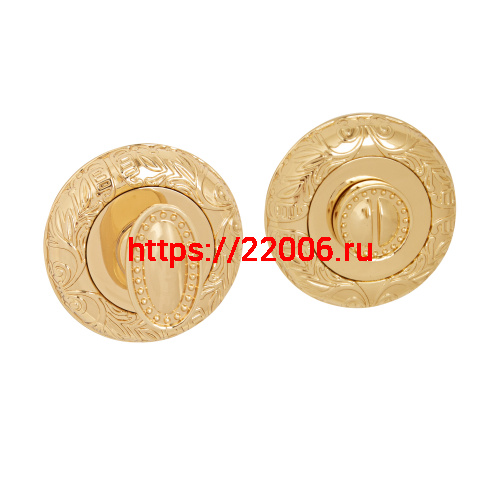 Ручка Fuaro (Фуаро) поворотная BK6.R.SM58 (BK6 SM) GOLD-24 золото24К Ручка Fuaro (Фуаро) поворотная BK6.R.SM58 (BK6 SM) GOLD-24 золото24К