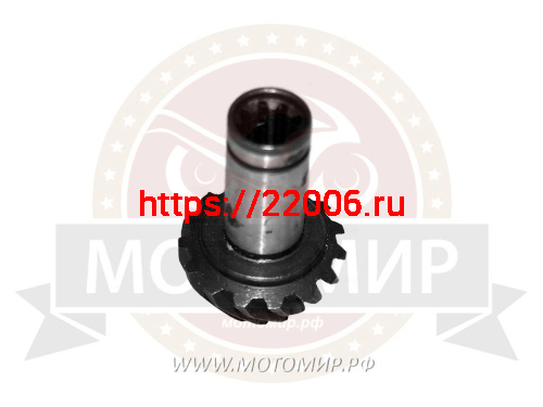 Шестерня ведущая коническая редуктора мотокосы