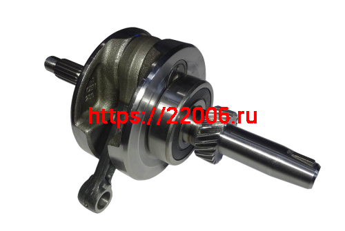 Коленвал в сборе с шатуном CGB200 (21010204) фото 3