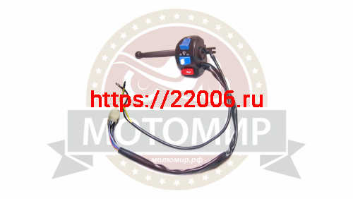 Переключатель скутер WIZARD, WIZARD LED левый (05050Q088)