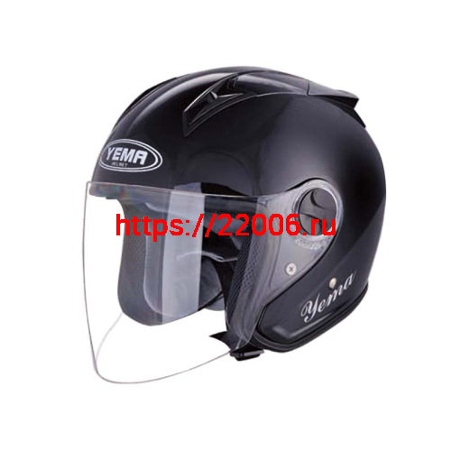 Мотошлем YM-616 черный (XS) Мотошлем YM-616 черный (XS)