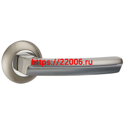 Ручка Punto (Пунто) раздельная R.TL54.ALFA (ALFA TL) SN/CP-3 матовый никель/хром Ручка Punto (Пунто) раздельная R.TL54.ALFA (ALFA TL) SN/CP-3 матовый никель/хром