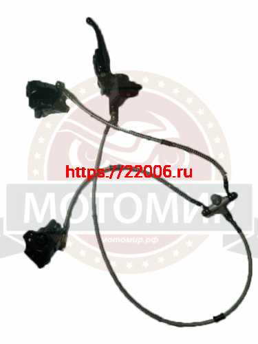 Гидравлика передняя в сборе Termit Сity, Taktik, LIBRO Avenger EVO (L-900mm, L-500mm,1 поршень)