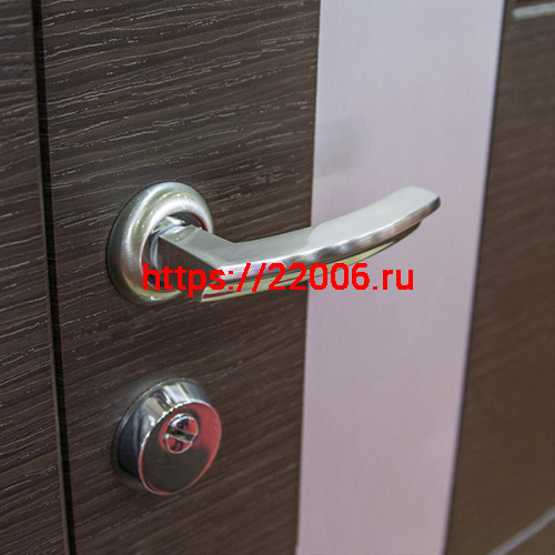 Ручка Punto (Пунто) раздельная R.TL54.ALFA (ALFA TL) SN/CP-3 матовый никель/хром фото 2 Ручка Punto (Пунто) раздельная R.TL54.ALFA (ALFA TL) SN/CP-3 матовый никель/хром фото 2