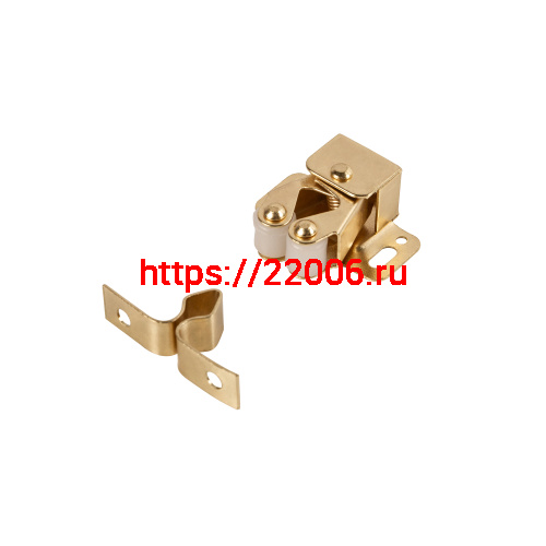 Защелка Ajax (Аякс) роликовая металлическая ZLR32х26 GP золото