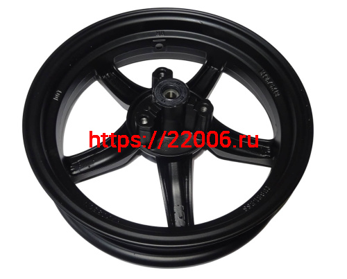 Обод 12" передний литой,  диск. тормоз 2,75х12" скутер GALAXY