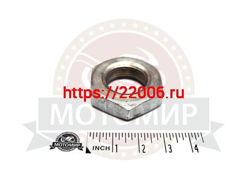 Гайка втулки задней звезды Иж  М22*1.5мм (полуоси)