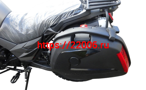 Кофры боковые (комплект 2 штуки) для мотоцикла MIRAGE (ТЭККЕН) фото 7