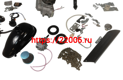 Двигатель веломотор BW 85 (КОМПЛЕКТ для установки) фото 5