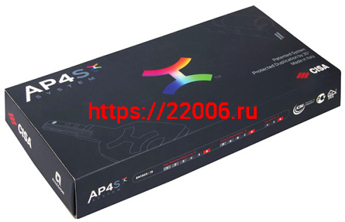 Цилиндровый механизм Cisa (Чиза) под вертушку (дл. шток) AP4S 0P3S7-81.12 (65 мм/30+10+25), НИКЕЛЬ фото 2 Цилиндровый механизм Cisa (Чиза) под вертушку (дл. шток) AP4S 0P3S7-81.12 (65 мм/30+10+25), НИКЕЛЬ фото 2