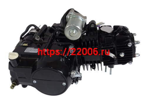 Двигатель 4т. 125 (120) см3 (1P52) Storm (черный) - горизонтальный, тюнинг, круговая КПП фото 2 Двигатель 4т. 125 (120) см3 (1P52) Storm (черный) - горизонтальный, тюнинг, круговая КПП фото 2