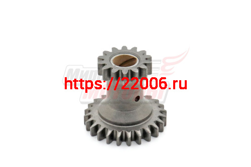 Шестерня вала задней передачи (двойная) редуктора SR1Z-65A Шестерня вала задней передачи (двойная) редуктора SR1Z-65A