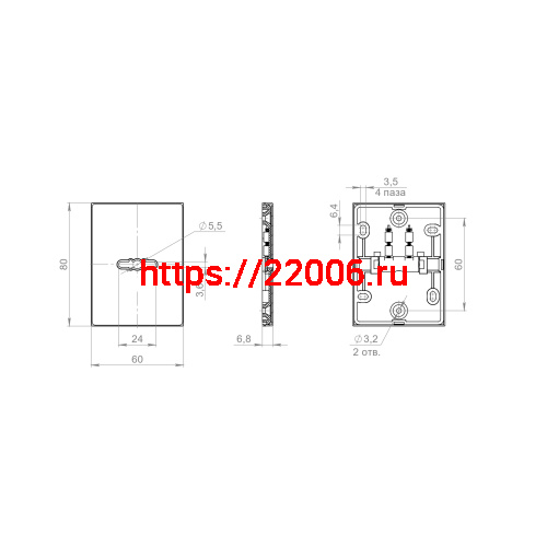 Накладка Fuaro (Фуаро) на сувальдный замок ESC.S-auto.TRG/K.486 с авт. шторками BL-24 чёрный (1 шт) фото 2 Накладка Fuaro (Фуаро) на сувальдный замок ESC.S-auto.TRG/K.486 с авт. шторками BL-24 чёрный (1 шт) фото 2