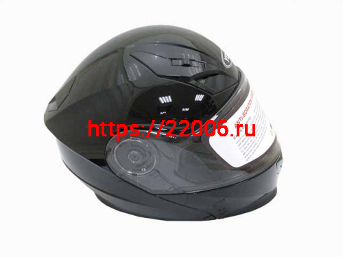 Мотошлем YM-927 черный (L)