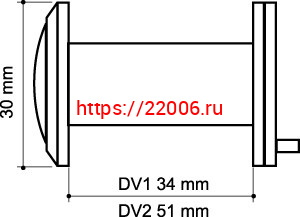 Глазок Armadillo (Армадилло) дверной, пластиковая оптика DV1, 16/35х60 AB Бронза фото 3 Глазок Armadillo (Армадилло) дверной, пластиковая оптика DV1, 16/35х60 AB Бронза фото 3
