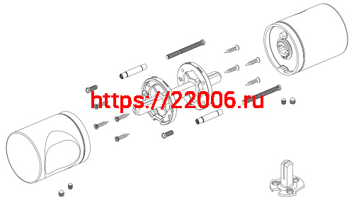 Ручка Armadillo (Армадилло) раздельная R.ART52.BALANCE MWSC-33 итальянский тисненый фото 3 Ручка Armadillo (Армадилло) раздельная R.ART52.BALANCE MWSC-33 итальянский тисненый фото 3