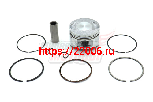Поршень 57,4 мм 150сс (4х такт.двиг. 157QMJ) (с кольцами, пальцем, стопор.кольц.) норм. Поршень 57,4 мм 150сс (4х такт.двиг. 157QMJ) (с кольцами, пальцем, стопор.кольц.) норм.