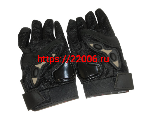 Перчатки PRO-BIKER MCS-01С сенсорные(чёрные), р-р XL фото 2
