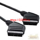 Шнур СКАРТ - СКАРТ 21pin 1.0 м АРБАКОМ Шнур СКАРТ - СКАРТ 21pin 1.0 м АРБАКОМ