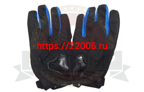 Перчатки SCOYCO (оригинал) МС-29, синий, р-р  L фото 2