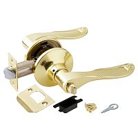 Ручка Punto (Пунто) защелка DK630 PB-BK (6030 PB-B) (фик.) золото