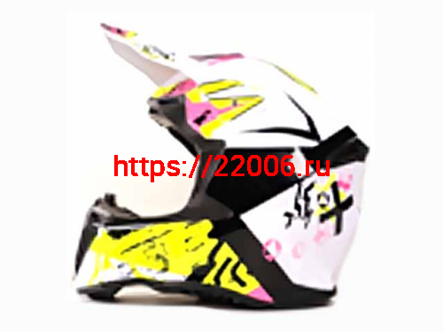 Мотошлем VIRTUE MD-902 Кросс бело-черный (L) Мотошлем VIRTUE MD-902 Кросс бело-черный (L)