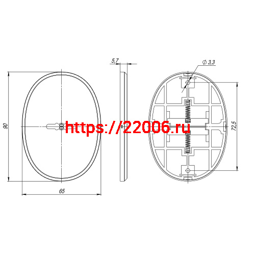 Накладка Fuaro (Фуаро) на сувальдный замок ESC.S-auto.ECO/OV.477 (ESC 477 eco) с авт. шторками BL черный фото 3 Накладка Fuaro (Фуаро) на сувальдный замок ESC.S-auto.ECO/OV.477 (ESC 477 eco) с авт. шторками BL черный фото 3