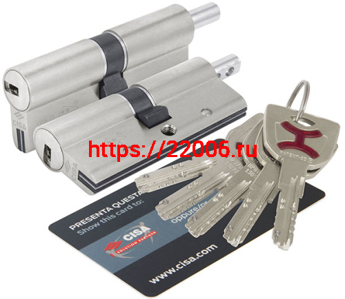 Цилиндровый механизм Cisa (Чиза) под вертушку AP4S 0P3S2-13.12 (70 мм/30+10+30), НИКЕЛЬ Цилиндровый механизм Cisa (Чиза) под вертушку AP4S 0P3S2-13.12 (70 мм/30+10+30), НИКЕЛЬ