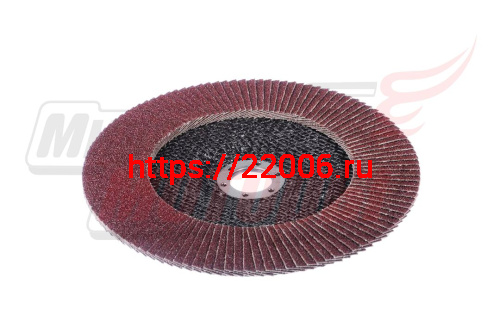 Круг лепестковый торцевой 125х22мм Р60 (уп.10шт)(16-11-206)