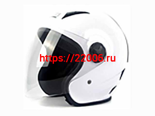 Мотошлем VIRTUE MD-207 открытый белый (M)