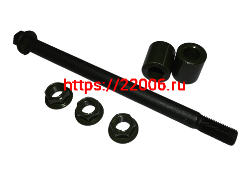 Ось переднего колеса (М14*1.5мм*217мм) в сборе с гайкой COBRA SRM (70050126+70060179+72020166) Ось переднего колеса (М14*1.5мм*217мм) в сборе с гайкой COBRA SRM (70050126+70060179+72020166)