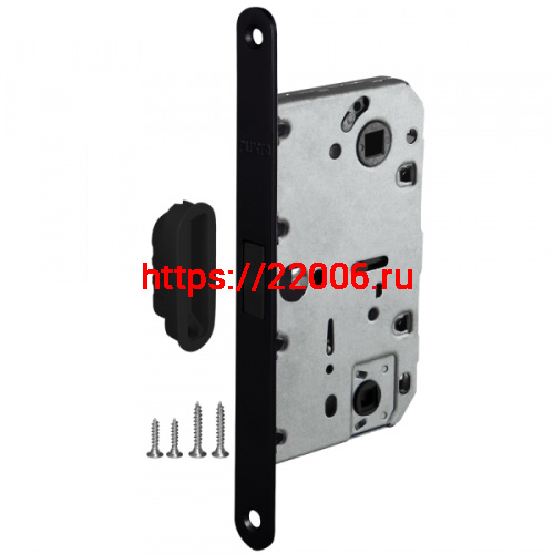 Защелка Punto (Пунто) врезная магнитная ML96WC-50 BL (черный)