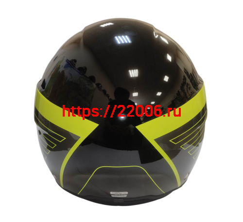 Шлем открытый COBRA EC H595, серый титан, синий, очки, размер XL фото 4