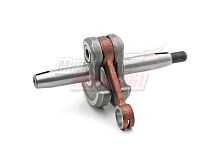 Коленвал мотобура BRAIT R-63 (подходит на лод.мотор SADD TKC 630B, 63см3) (шатун 48)