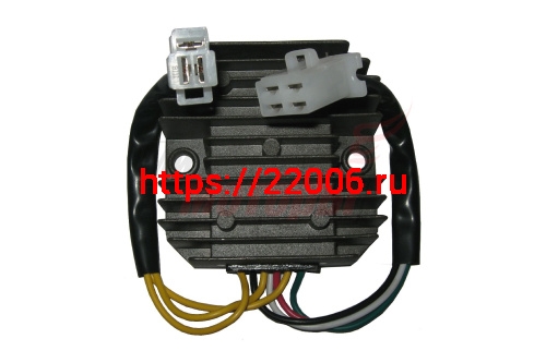 Реле регулятор напряжения (стабилизатор) 7-ми проводной 125сс, 150сс (152QMI, 157QMJ) Реле регулятор напряжения (стабилизатор) 7-ми проводной 125сс, 150сс (152QMI, 157QMJ)