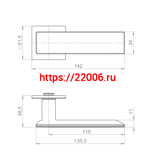 Ручка Armadillo (Армадилло) раздельная K.YM.CASTELLA AC-9 медь фото 5 Ручка Armadillo (Армадилло) раздельная K.YM.CASTELLA AC-9 медь фото 5