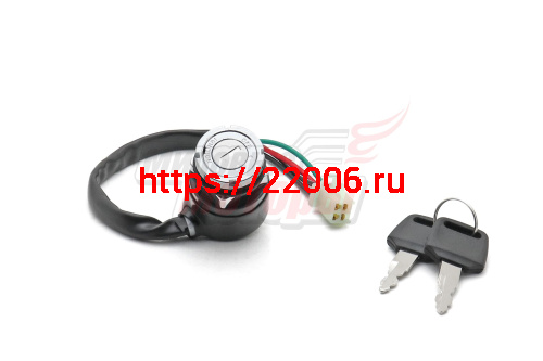 Замок зажигания ATV 50-250cc 4 контакта (мама) (BUG,BEETLE,DINGO,COUGAR,ZERO,SAGA,SKELETON) Замок зажигания ATV 50-250cc 4 контакта (мама) (BUG,BEETLE,DINGO,COUGAR,ZERO,SAGA,SKELETON)