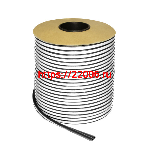 Уплотнитель Fuaro (Фуаро) самоклеящийся ADH/D-9x7,5mm, BLACK черный 100m фото 2 Уплотнитель Fuaro (Фуаро) самоклеящийся ADH/D-9x7,5mm, BLACK черный 100m фото 2