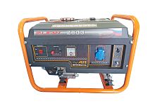 Генератор бенз. "LIFAN" 2,5GF-3(LF2800)(ном.2,5кВт,макс.2,7кВт, 4т.6,5л.с.бак15л.,42,6кг,руч.старт.,медн.обм.альтернатора, AVR, 1,42 л/ч)