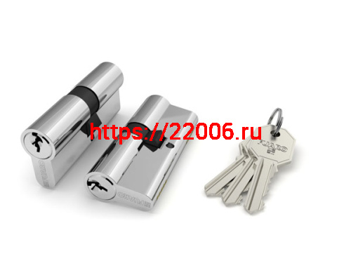 Цилиндровый Fuaro (Фуаро) механизм 100 CA 80 mm (30+10+40) CP хром 3 кл. Цилиндровый Fuaro (Фуаро) механизм 100 CA 80 mm (30+10+40) CP хром 3 кл.