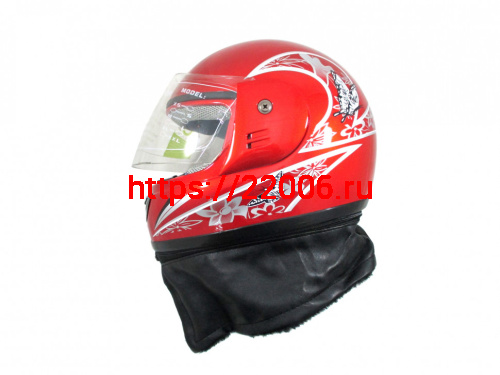 Мотошлем YM-806 красный (М)
