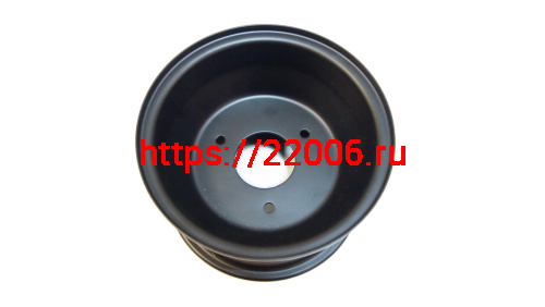 Диск SCOUT для ATV  7", 7"х 4,5" (3х78) ЦО 54мм, ET 0, черный, штампованный фото 3