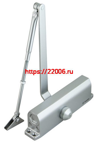 Доводчик Fuaro (Фуаро) дверной DC20-6W (DC-206W) AL до 160 кг (алюминий)